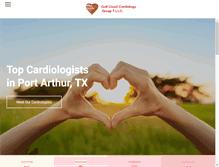 Tablet Screenshot of gulfcoastcardio.com